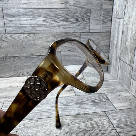 Coach Eyeglasses Women's HC 6009 (Violet) 52-16-135 Spotty Tort FOR FRAMES ONLY - Picture 8 of 9